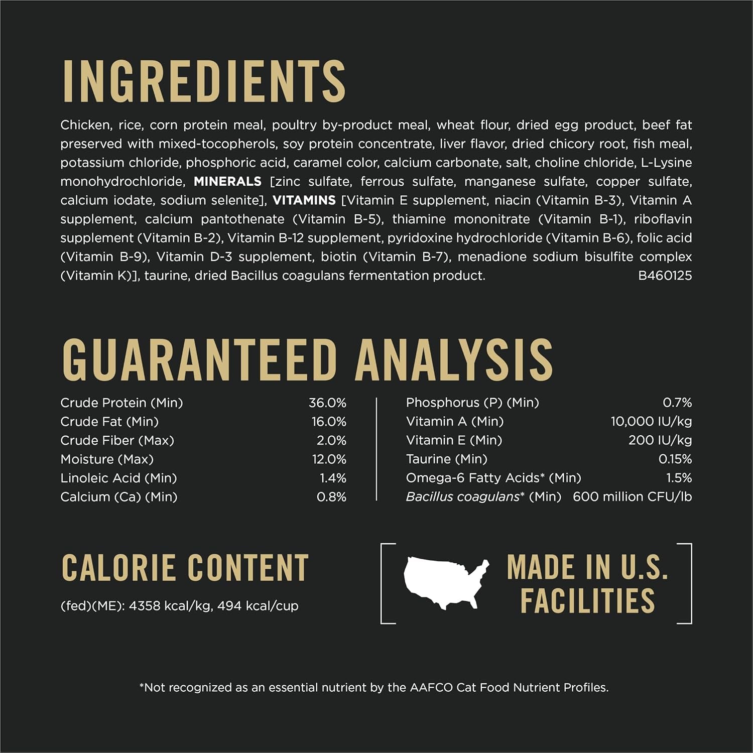 Purina Pro Plan Allergen Reducing, High Protein Cat Food, LIVECLEAR Chicken and Rice Formula - 16 Lb. Bag