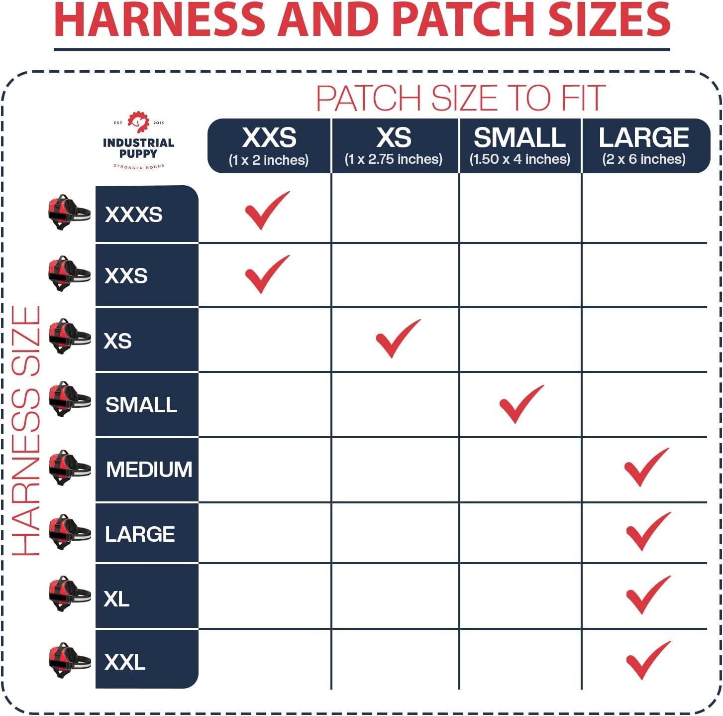 2 Do Not Pet Dog Patch - Reflective Hook-Back Dog Patches for Clear Visibility, Durable Vest Patches for Identification, Compatible with Hook & Loop Vest Gear - XXS 1"X2"