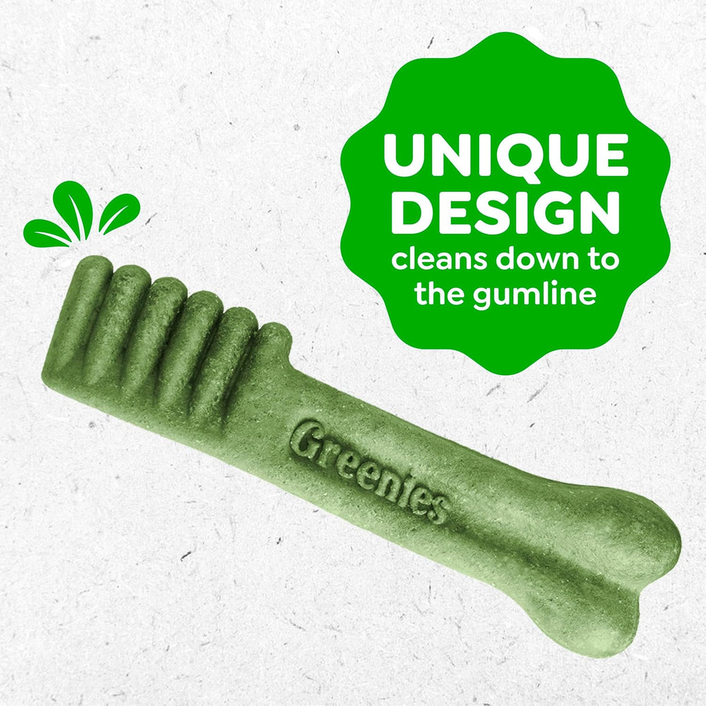 Greenies Veterinarian-Recommended Adult Natural Dental Dog Treats Petite Size, Dog Dental Chews, Original Flavor, 36 Oz. Pack, 60 Count